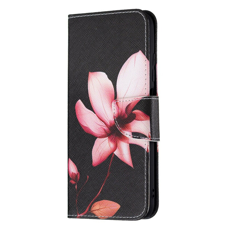 Housse Xiaomi Redmi Note 10 5G / Poco M3 Pro 5G Fleur Rose Housse Xiaomi Redmi Note 10 5G / Poco M3 Pro 5G Fleur Rose