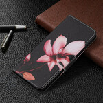 Housse Xiaomi Redmi Note 10 5G / Poco M3 Pro 5G Fleur Rose Housse Xiaomi Redmi Note 10 5G / Poco M3 Pro 5G Fleur Rose