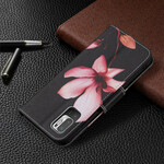 Housse Xiaomi Redmi Note 10 5G / Poco M3 Pro 5G Fleur Rose Housse Xiaomi Redmi Note 10 5G / Poco M3 Pro 5G Fleur Rose