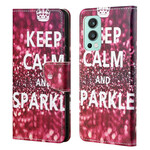 Housse OnePlus Nord 2 5G Keep Calm and Sparkle Housse OnePlus Nord 2 5G Keep Calm and Sparkle