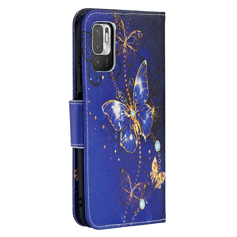 Housse Xiaomi Redmi Note 10 5G / Poco M3 Pro 5G Incroyables Papillons Housse Xiaomi Redmi Note 10 5G / Poco M3 Pro 5G Incroyables Papillons