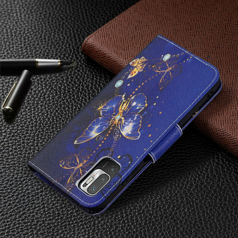 Housse Xiaomi Redmi Note 10 5G / Poco M3 Pro 5G Incroyables Papillons Housse Xiaomi Redmi Note 10 5G / Poco M3 Pro 5G Incroyables Papillons