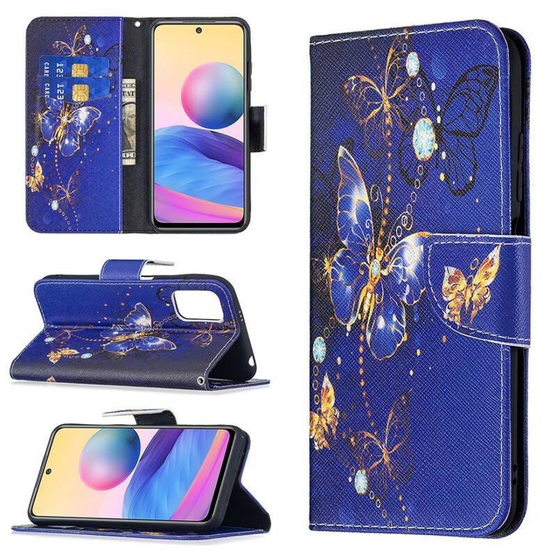 Housse Xiaomi Redmi Note 10 5G / Poco M3 Pro 5G Incroyables Papillons Housse Xiaomi Redmi Note 10 5G / Poco M3 Pro 5G Incroyables Papillons