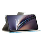 Housse OnePlus Nord 2 5G Papillon Bleu et Jaune
