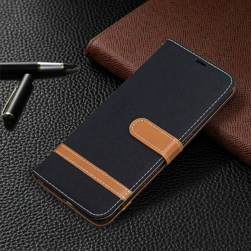 Housse Xiaomi Redmi Note 10 5G / Poco M3 Pro 5G Tissu à Lanière Housse Xiaomi Redmi Note 10 5G / Poco M3 Pro 5G Tissu à Lanière