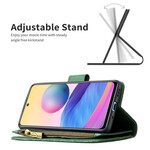 Housse Xiaomi Redmi Note 10 5G / Poco M3 Pro 5G Papillon Poche Zippée