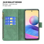 Housse Xiaomi Redmi Note 10 5G / Poco M3 Pro 5G Papillon Poche Zippée