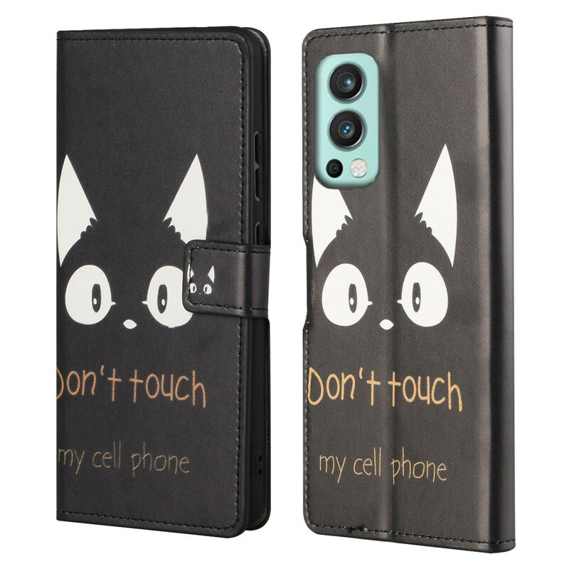 Housse OnePlus Nord 2 5G Don't Touch My Cell Phone Housse OnePlus Nord 2 5G Don't Touch My Cell Phone