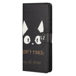 Housse OnePlus Nord 2 5G Don't Touch My Cell Phone Housse OnePlus Nord 2 5G Don't Touch My Cell Phone
