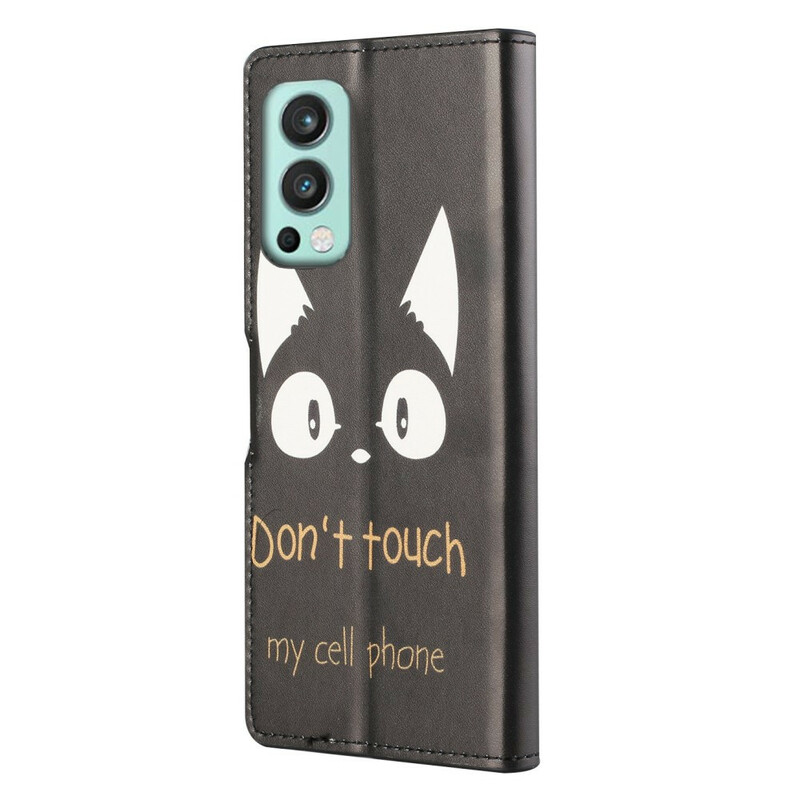Housse OnePlus Nord 2 5G Don't Touch My Cell Phone Housse OnePlus Nord 2 5G Don't Touch My Cell Phone