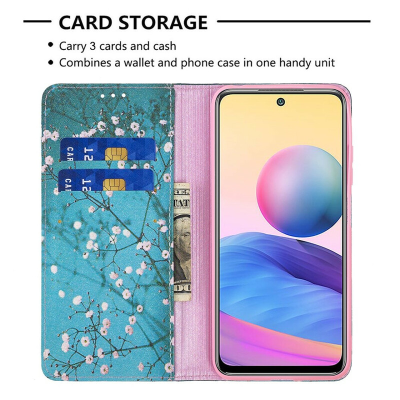 Flip Cover Xiaomi Redmi Note 10 5G / Poco M3 Pro 5G Branches