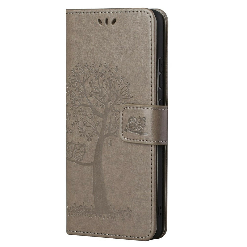 Housse OnePlus Nord 2 5G Arbre et Hiboux à Lanière Housse OnePlus Nord 2 5G Arbre et Hiboux à Lanière