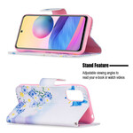 Housse Xiaomi Redmi Note 10 5G / Poco M3 Pro 5G Papillons et Fleurs Housse Xiaomi Redmi Note 10 5G / Poco M3 Pro 5G Papillons et Fleurs