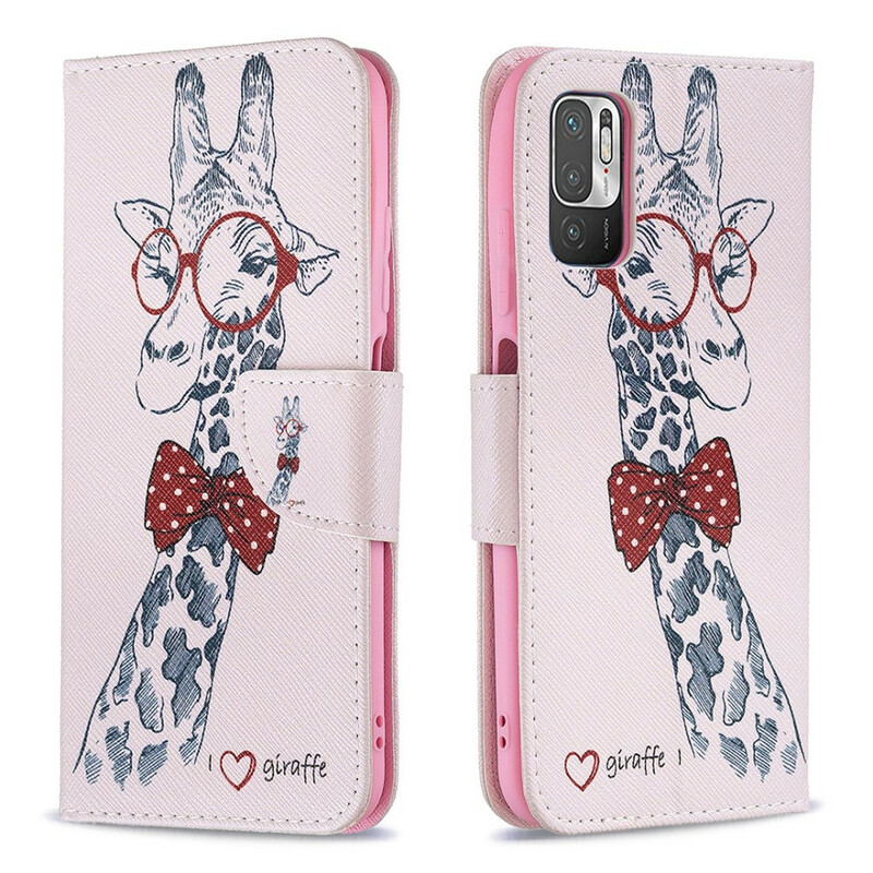 Housse Xiaomi Redmi Note 10 5G / Poco M3 Pro 5G Girafe Intello Housse Xiaomi Redmi Note 10 5G / Poco M3 Pro 5G Girafe Intello