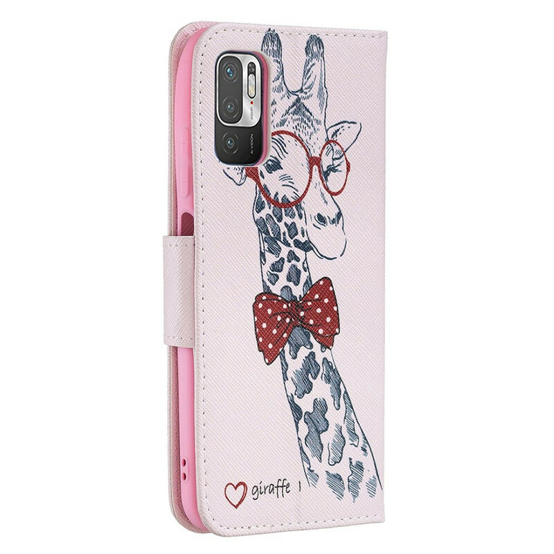 Housse Xiaomi Redmi Note 10 5G / Poco M3 Pro 5G Girafe Intello Housse Xiaomi Redmi Note 10 5G / Poco M3 Pro 5G Girafe Intello