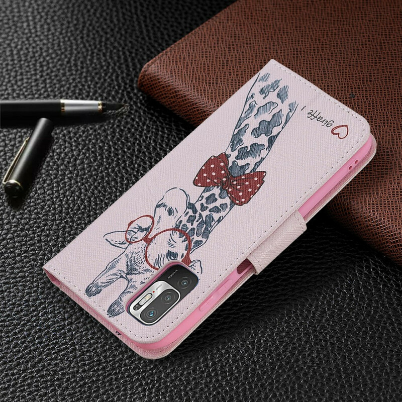Housse Xiaomi Redmi Note 10 5G / Poco M3 Pro 5G Girafe Intello Housse Xiaomi Redmi Note 10 5G / Poco M3 Pro 5G Girafe Intello