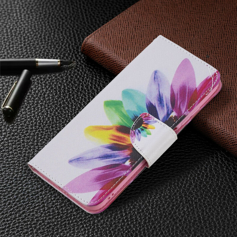 Housse Xiaomi Redmi Note 10 5G / Poco M3 Pro 5G Fleur Aquarelle Housse Xiaomi Redmi Note 10 5G / Poco M3 Pro 5G Fleur Aquarelle