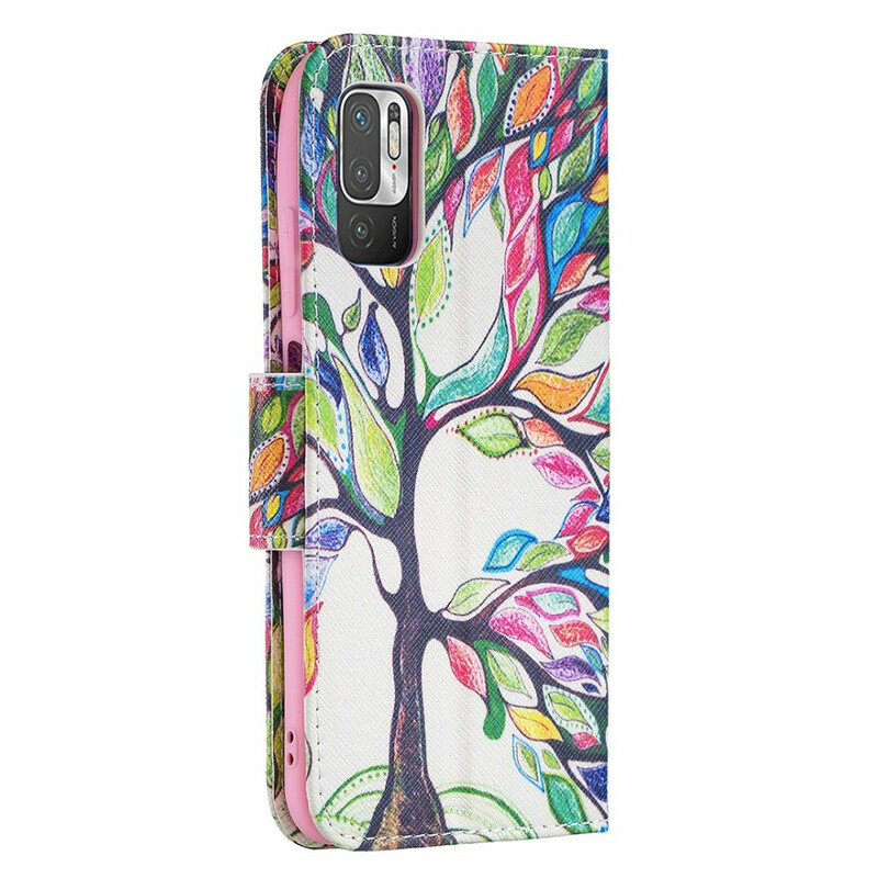 Housse Xiaomi Redmi Note 10 5G / Poco M3 Pro 5G Arbre Coloré