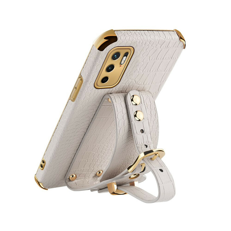 Coque Xiaomi Redmi Note 10 5G / Poco M3 Pro 5G Croco Bracelet Coque Xiaomi Redmi Note 10 5G / Poco M3 Pro 5G Croco Bracelet