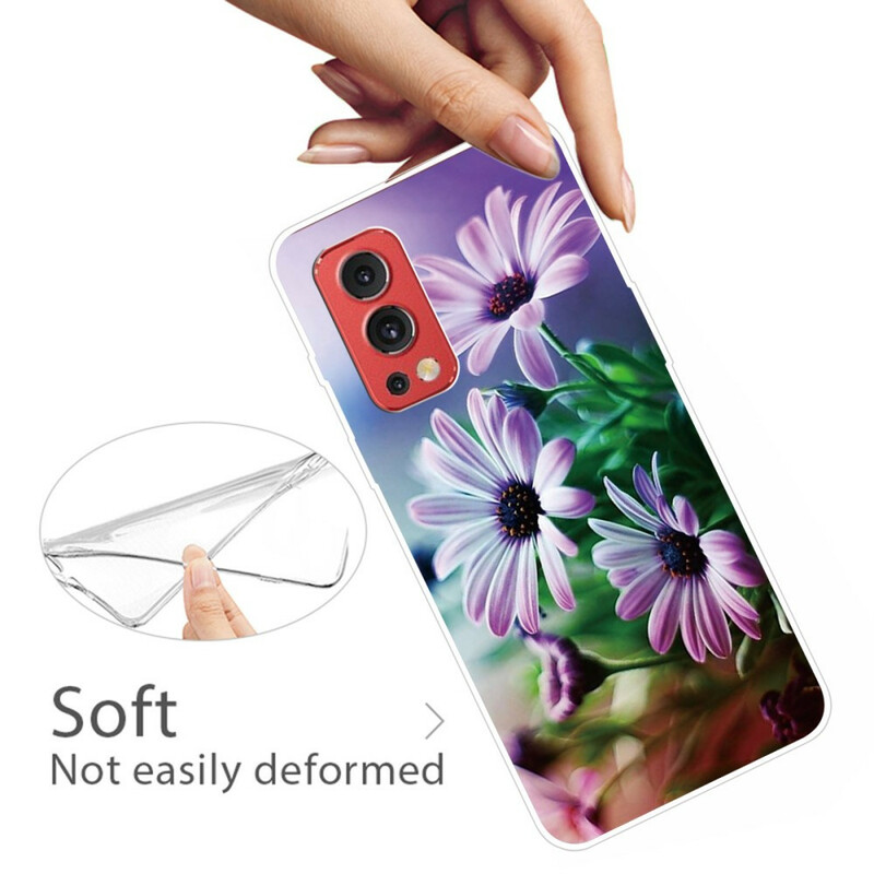 Coque OnePlus Nord 2 5G Fleurs Réaliste