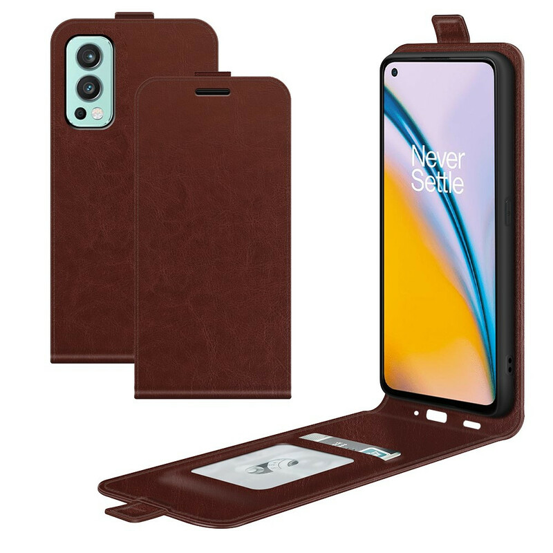 Housse OnePlus Nord 2 5G Rabattable Rétro Housse OnePlus Nord 2 5G Rabattable Rétro