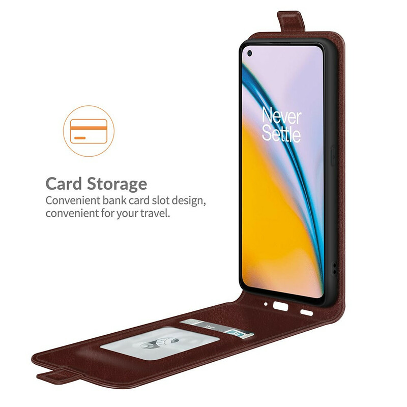 Housse OnePlus Nord 2 5G Rabattable Rétro Housse OnePlus Nord 2 5G Rabattable Rétro