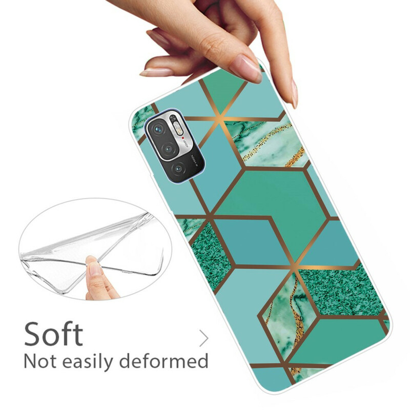 Coque Xiaomi Redmi Note 10 5G / Poco M3 Pro 5G Marbre Géométrique