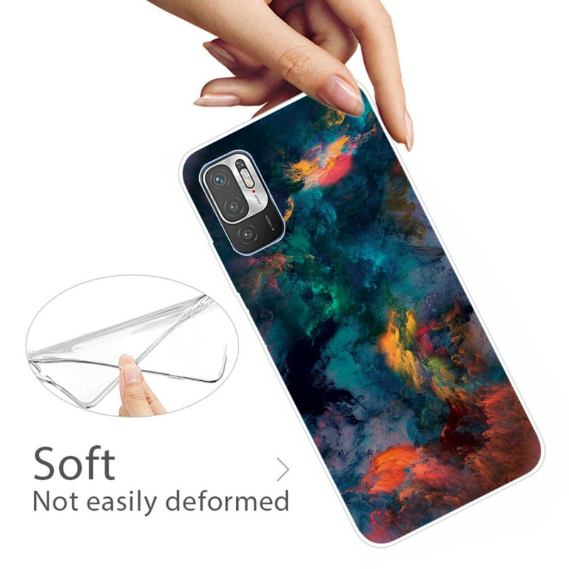 Coque Xiaomi Redmi Note 10 5G / Poco M3 Pro 5G Nuages Colorés