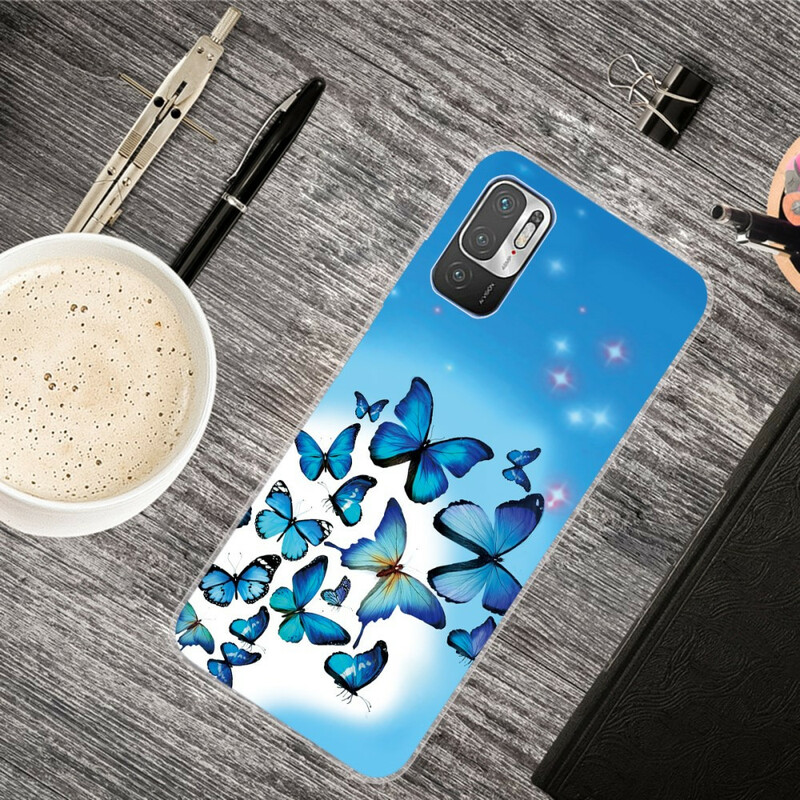 Coque Xiaomi Redmi Note 10 5G / Poco M3 Pro 5G Papillons Papillons