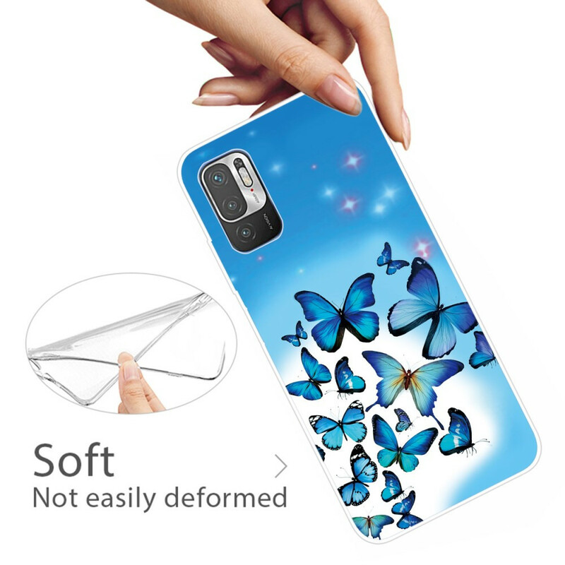 Coque Xiaomi Redmi Note 10 5G / Poco M3 Pro 5G Papillons Papillons