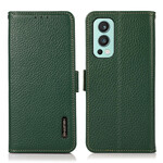 Housse OnePlus Nord 2 5G Cuir Litchi KHAZNEH Housse OnePlus Nord 2 5G Cuir Litchi KHAZNEH