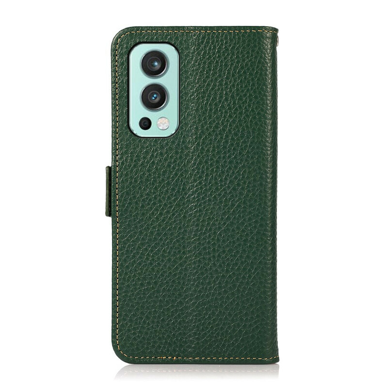 Housse OnePlus Nord 2 5G Cuir Litchi KHAZNEH Housse OnePlus Nord 2 5G Cuir Litchi KHAZNEH