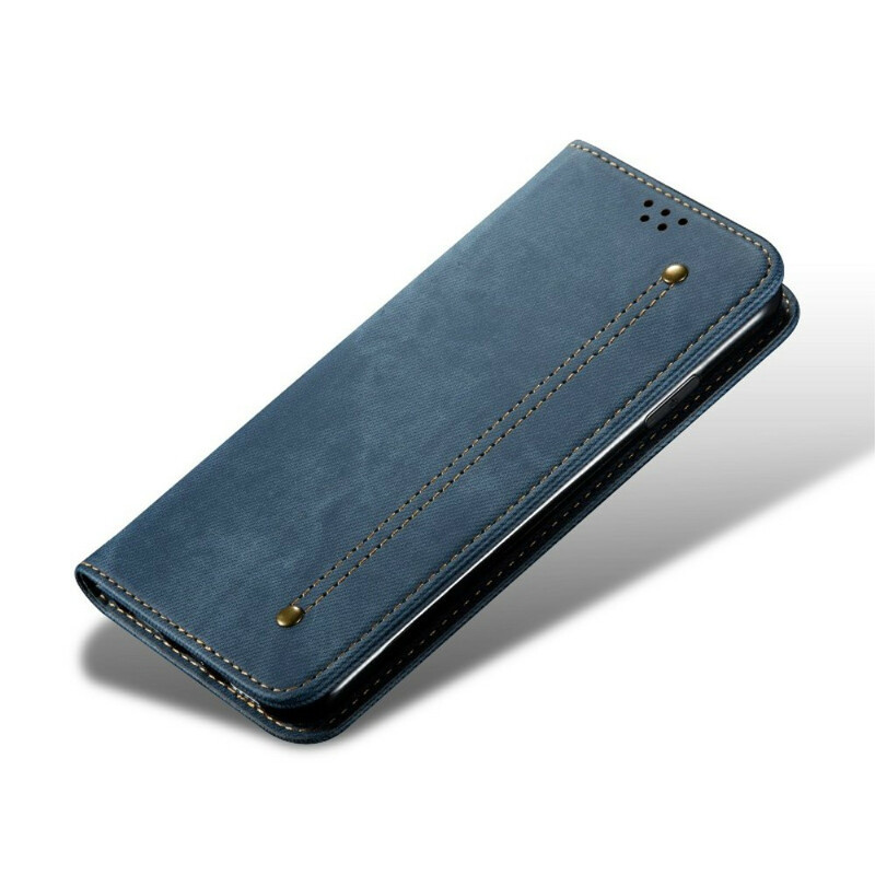 Flip Cover OnePlus Nord 2 5G Simili Cuir Texture Jeans Flip Cover OnePlus Nord 2 5G Simili Cuir Texture Jeans