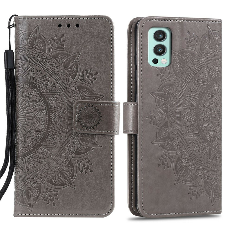 Housse OnePlus Nord 2 5G Mandala Soleil Housse OnePlus Nord 2 5G Mandala Soleil