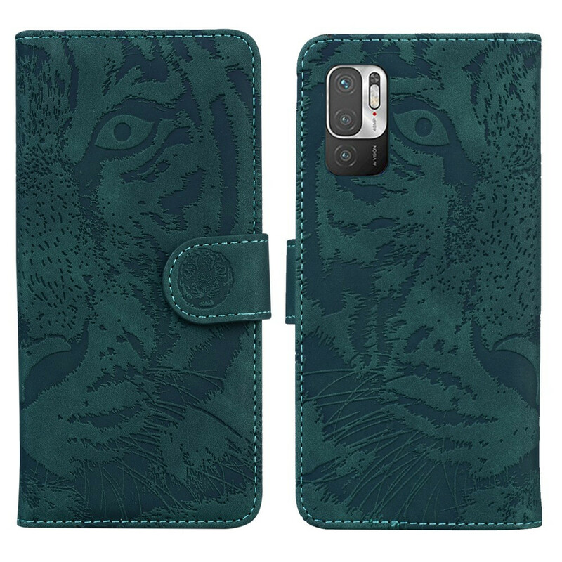 Housse Xiaomi Redmi Note 10 5G / Poco M3 Pro 5G Empreinte Face de Tigre Housse Xiaomi Redmi Note 10 5G / Poco M3 Pro 5G Empreinte Face de Tigre