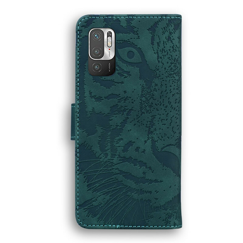 Housse Xiaomi Redmi Note 10 5G / Poco M3 Pro 5G Empreinte Face de Tigre Housse Xiaomi Redmi Note 10 5G / Poco M3 Pro 5G Empreinte Face de Tigre