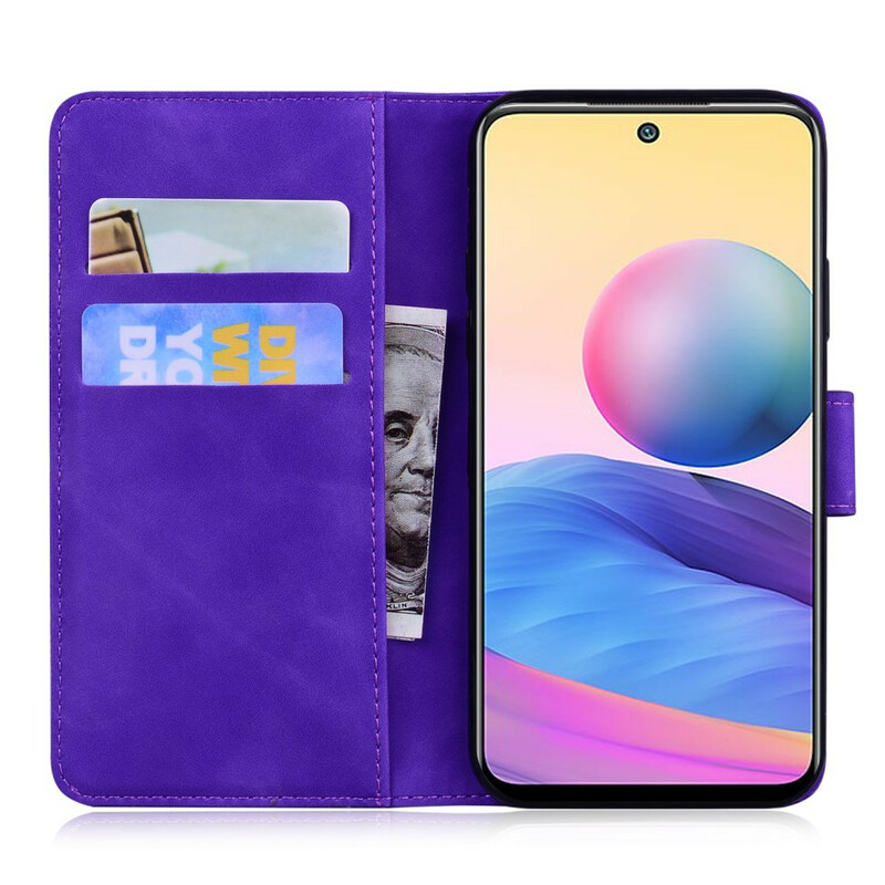 Housse Xiaomi Redmi Note 10 5G / Poco M3 Pro 5G Empreinte Face de Tigre