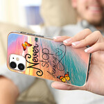 Coque iPhone 12 Mini Never Sto Dreaming Papillons