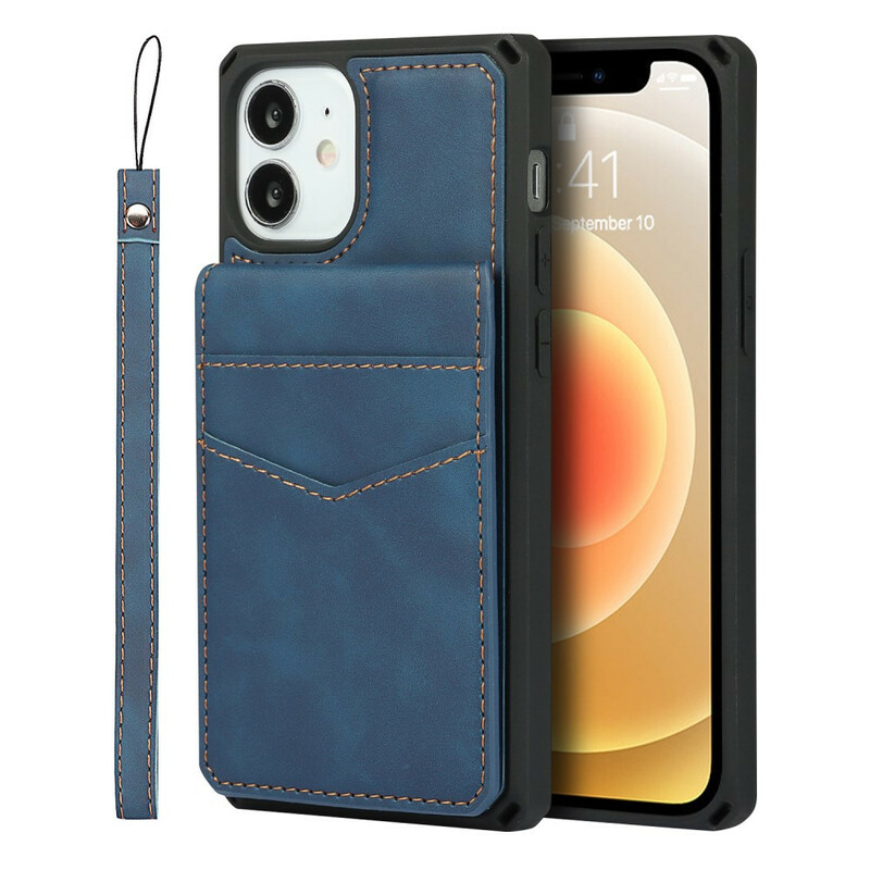Coque iPhone 12 Mini Multi-Fonctionnelle avec Lanière