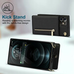 Coque iPhone 12 Mini Bandoulière Porte-cartes Coque iPhone 12 Mini Bandoulière Porte-cartes