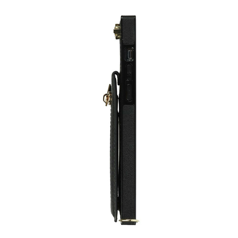 Coque iPhone 12 Mini Bandoulière Porte-cartes Coque iPhone 12 Mini Bandoulière Porte-cartes