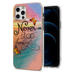 Coque iPhone 12 / 12 Pro Never Sto Dreaming Papillons