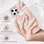 Coque iPhone 12 / 12 Pro Marbrée Florale Coque iPhone 12 / 12 Pro Marbrée Florale