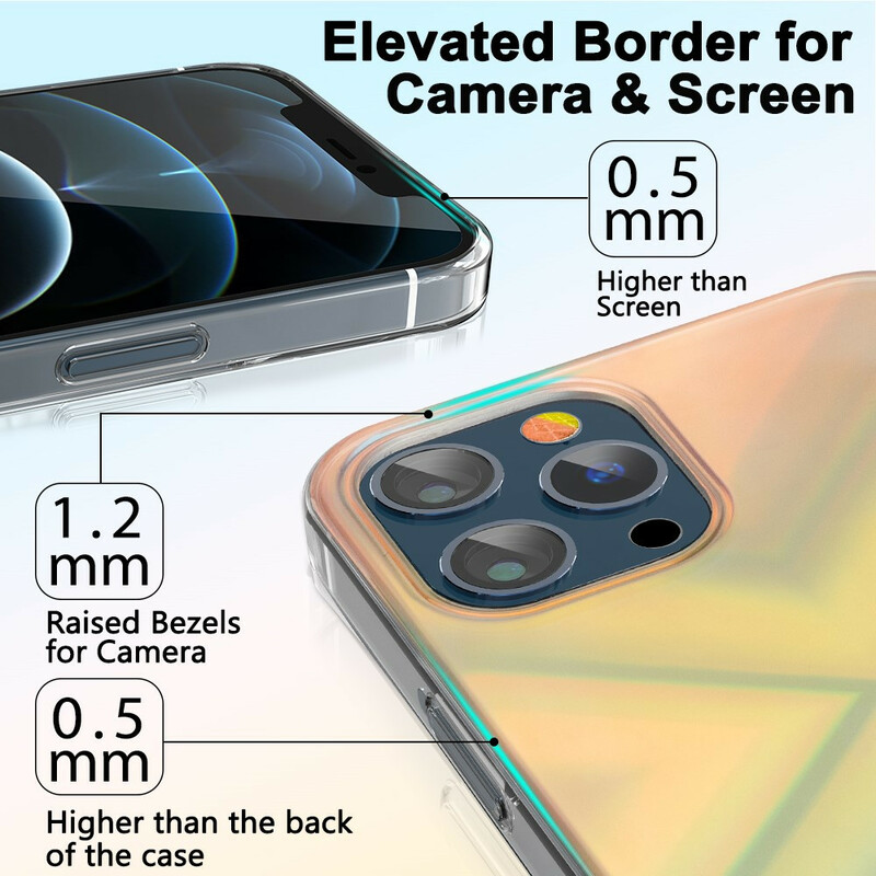 Coque iPhone 12 / 12 Pro Triangles KINGXBAR Coque iPhone 12 / 12 Pro Triangles KINGXBAR