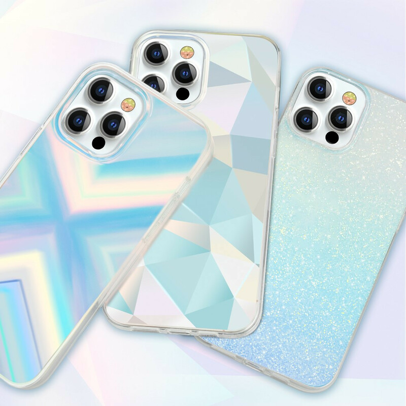 Coque iPhone 12 / 12 Pro Triangles KINGXBAR Coque iPhone 12 / 12 Pro Triangles KINGXBAR