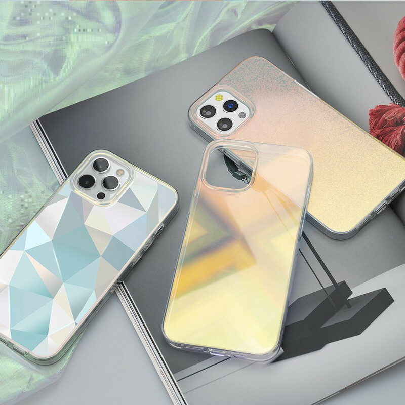 Coque iPhone 12 / 12 Pro Triangles KINGXBAR Coque iPhone 12 / 12 Pro Triangles KINGXBAR