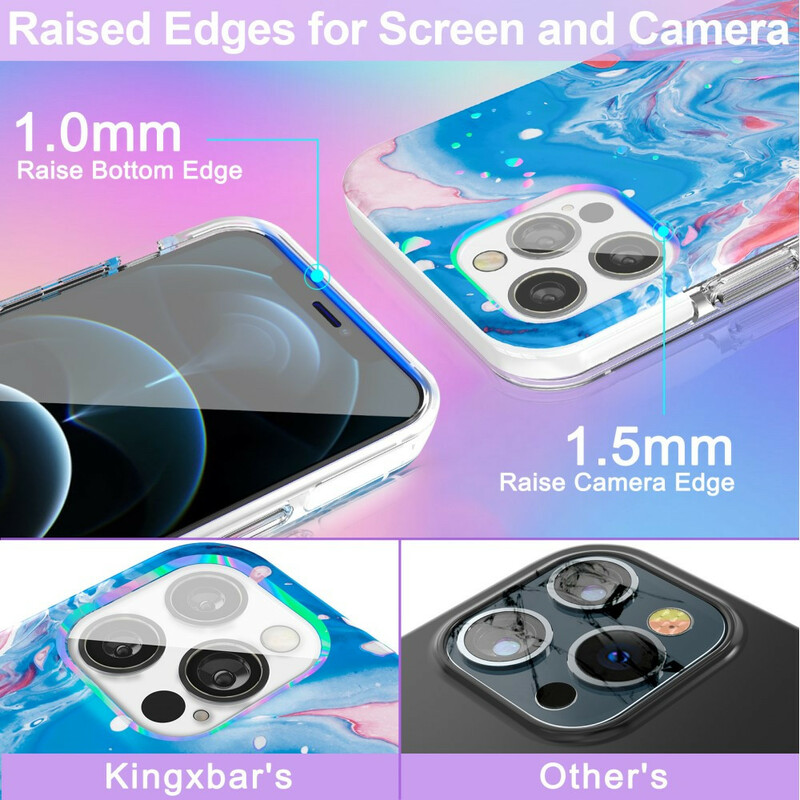 Coque iPhone 12 / 12 Pro Artistique KINGXBAR Coque iPhone 12 / 12 Pro Artistique KINGXBAR