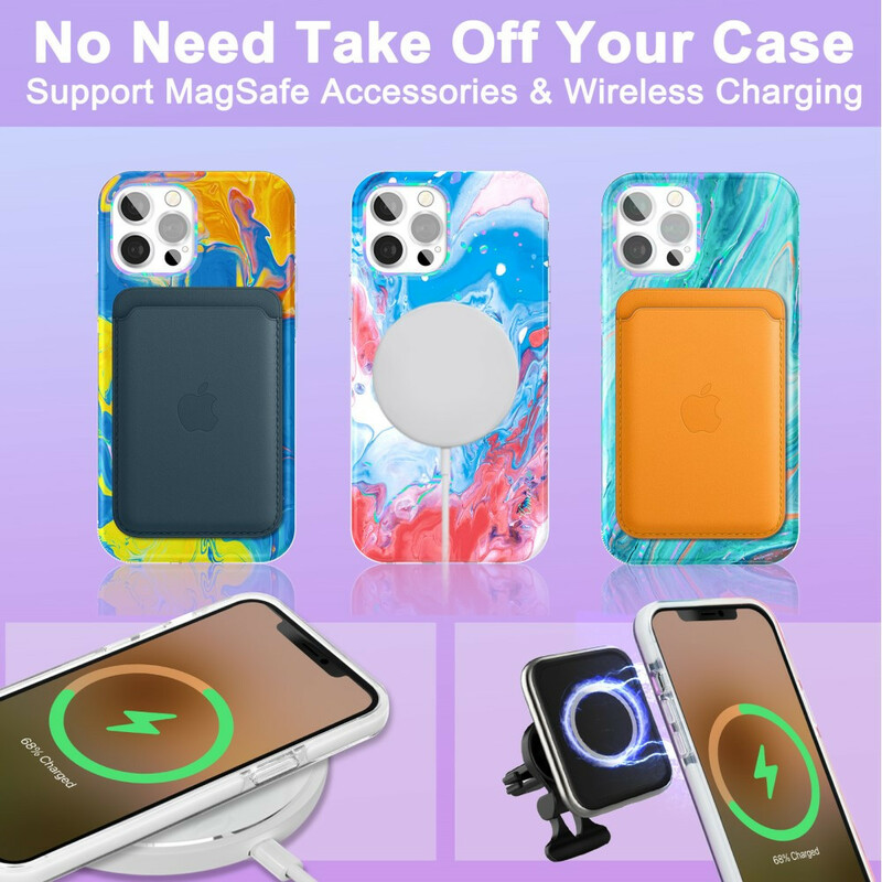 Coque iPhone 12 / 12 Pro Artistique KINGXBAR Coque iPhone 12 / 12 Pro Artistique KINGXBAR