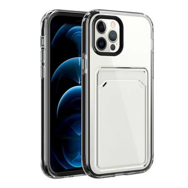 Coque iPhone 12 / 12 Pro Transparente Hybride Porte-Carte