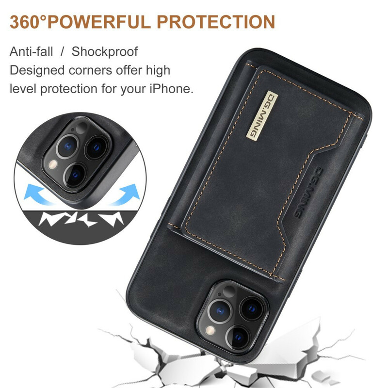 Coque iPhone 12 / 12 Pro Porte-Cartes Détachable DG.MING Coque iPhone 12 / 12 Pro Porte-Cartes Détachable DG.MING